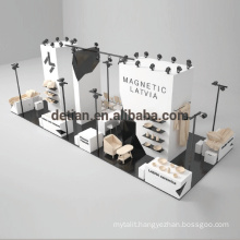 Detian Display offer Japan trade show booth for Latvia, professional modular exhibition booth design